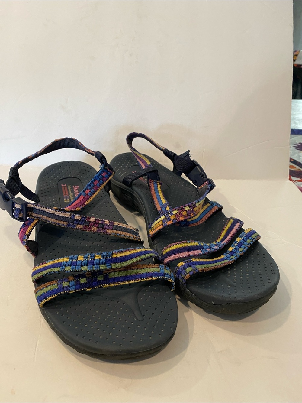 Skechers Women's Multicolor Strappy Sandals